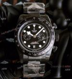 Solid Black Tudor Heritage Black Bay Replica Watches 42mm Automatic